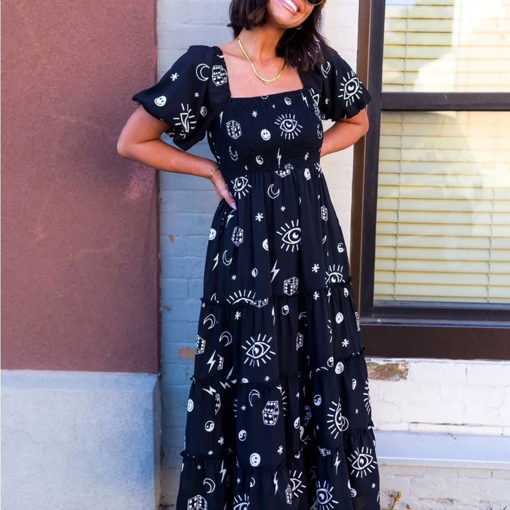 Dressed in LALA - What’s Your Sign Dress! New with tags.